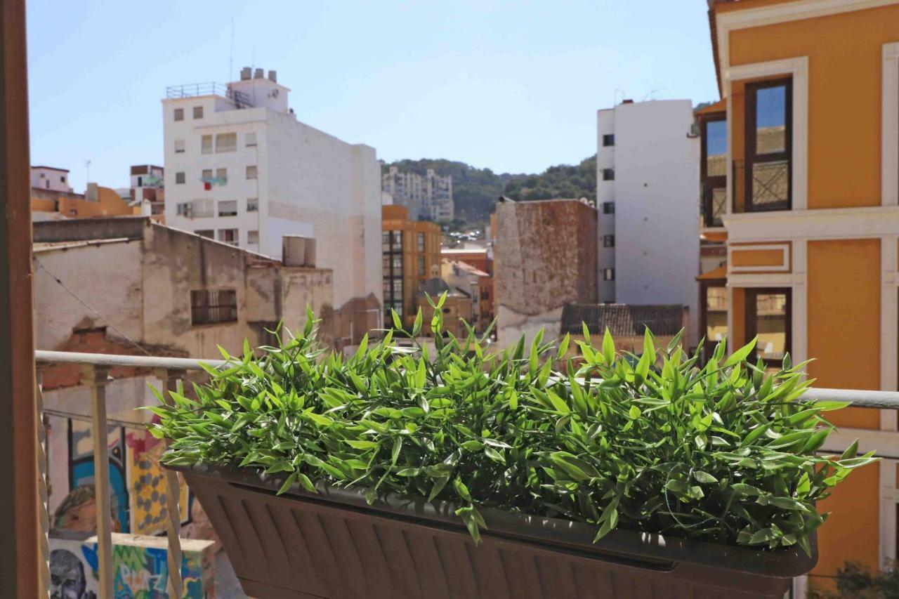 Del Parque Flats Estudio Lagunillas マラガ エクステリア 写真